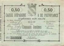 France 50 Centimes - Savings Bank of Avesnes-sur-Helpe