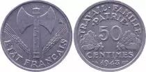France 50 Centimes - Type Bazor - France (1942-194)