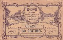 France 50 Centimes - Union des commerçants et industriels de la région mantaise - 1920 - Serial F.1 - P.78-34