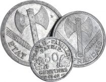 France 50 centimes  1 et 2 Francs? Francisque?