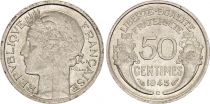 France 50 Centimes, Morlon - 1945 - AU - C - Castelsarrasin