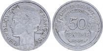France 50 Centimes, Morlon - 1945 - TTB - C - Castelsarrasin