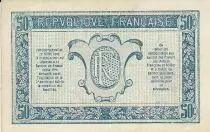 France 50 Centimes  Tr&eacute;sorerie aux arm&eacute;es  - 1917 E 0.875.825