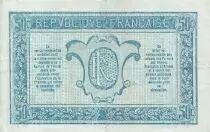 France 50 Centimes  Tr&eacute;sorerie aux arm&eacute;es  - 1917 F 0.216.878