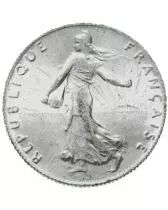 France 50 Centimes Argent Semeuse FRANCE 1917 (UN)