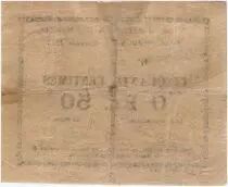 France 50 Centimes Arleux Ville - 1915