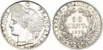 France 50 Centimes C&eacute;r&egrave;s - III e R&eacute;publique - 1872 A