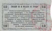 France 50 Centimes Fourmies - 08/05/1916
