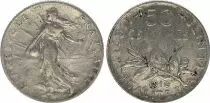 France 50 Centimes France Semeuse - 1910 Argent
