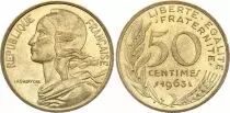 France 50 Centimes Lagriffoul - Marianne - 1963 - 4 Plis