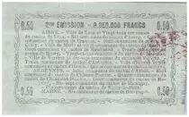 France 50 Centimes Laon R&eacute;gional - 1916