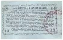 France 50 Centimes Laon R&eacute;gional - 1916