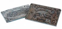 France 50 Centimes Le-Mans Pair of printing plates