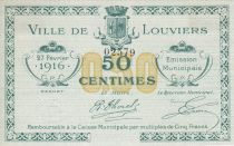 France 50 Centimes Louviers Emission Municipale