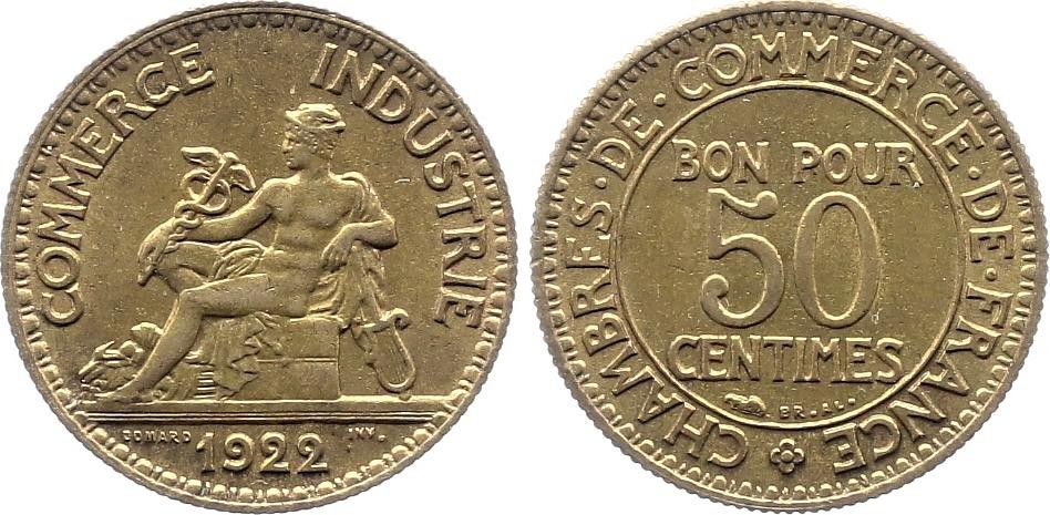 Details about   France 50 Centimes 1929. 