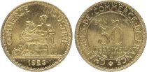 France 50 Centimes Mercury seated - 1923