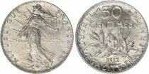 France 50 Centimes Semeuse - 1912 - Argent