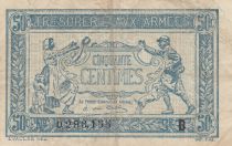 France 50 Centimes Tresorerie aux armees - 1917