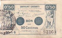 France 50 Centimes Valenciennes