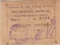 France 50 Centimes Vitry-En-Artois