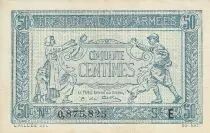 France 50 Centimes Woman and soldier -  1917 E 0.875.825