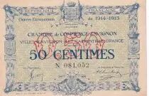 France 50 Cents - Avignon Chamber of Commerce - 1914 - 1915