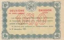 France 50 Cents - Avignon Chamber of Commerce - 1920- Second Serial