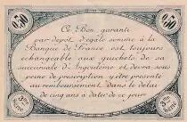 France 50 Cents - Chamber of Commerce  - Angoulême - 15-01-1915
