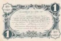 France 50 Cents - Chamber of Commerce  - Angoulême - 15-01-1915