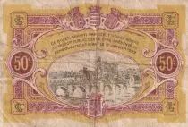France 50 Cents - Chamber of Commerce -  Limoges - 1918 - Série E