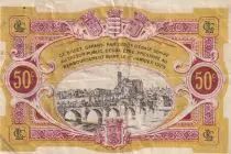 France 50 Cents - Chamber of Commerce -  Limoges - 1918 - Série H