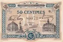 France 50 Cents - Chamber of Commerce -  Limoges