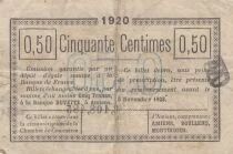 France 50 cents - Chamber of Commerce - Amiens - 1920