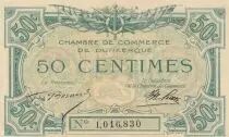 France 50 Cents - Chamber of Commerce - Dunkerque - 1918 - Serial 1.016