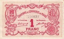 France 50 Cents - Chamber of commerce - Le Mans -  01-03-1917 - Serial 2