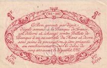 France 50 Cents - Chamber of commerce - Le Mans -  08-07-1915 - Serial 1