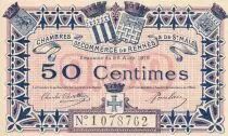 France 50 Cents - Chamber of commerce - Rennes - 1915