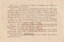 France 50 Cents - Chamber of Commerce - Rouen - 1916