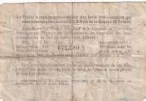 France 50 Cents - Chamber of Commerce - Rouen - Emission de remplacement - 1918