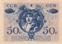 France 50 Cents - Chambre de commerce de Bordeaux - 1921 - Serial 2 - P.30-28