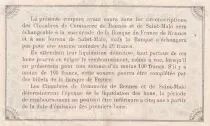 France 50 Cents - Chambre de commerce de Rennes et Saint-Malo - 1915 - P.105-1