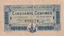 France 50 Cents - Chambre de commerce de Toulouse - 1921 - Serial 1 - P.122-39