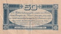France 50 Cents - Chambre de commerce de Toulouse - 1921 - Serial 1 - P.122-39