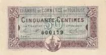 France 50 Cents - Chambre de commerce de Toulouse - Serial I - Law Serial - P.122-22