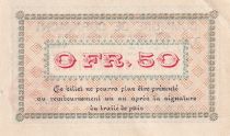 France 50 Cents - Cornimont- 1915 - Serial A - P.88-11