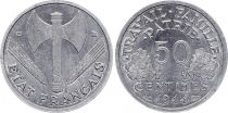 France 50 Cents - Etat Français - Bazor - 1944 B