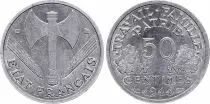 France 50 Cents - Etat Fran&ccedil;ais - Bazor - 1944 C
