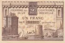 France 50 Cents - La Rochelle - Chamber of Commerce - 12-1915 - Serial B