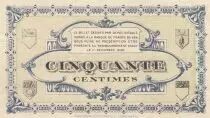 France 50 Cents - Lons-le-Saunier - Chamber of Commerce - 1918 - Serial 956