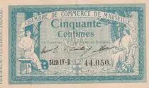 France 50 Cents - Marseille - Chamber of Commerce - 05-11-1915 - Série IV-R